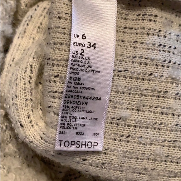 Topshop fuzzy sweater - Picture 4 of 6